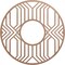 Ekena Millwork Empire Wood Fretwork Pierced Ceiling Medallion, Wood (Paint Grade), 34"OD x 12 1/2"ID x 3/8"T CMWP34X34X0375EPMF - alternate 1